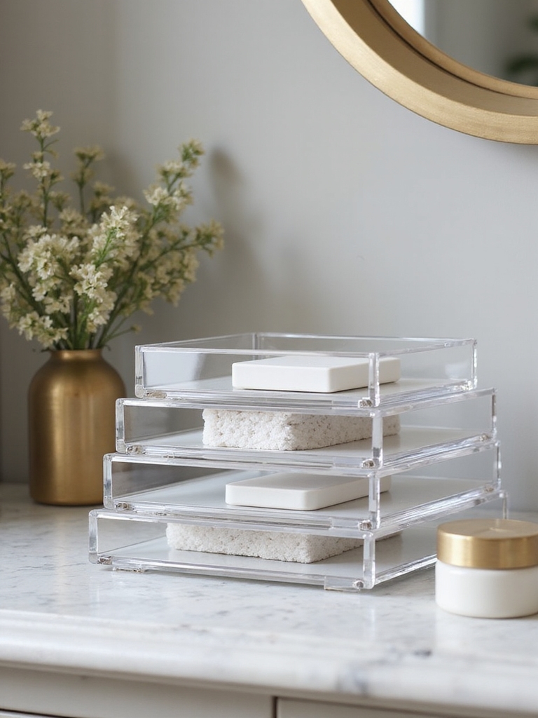 vertical makeup organization solution