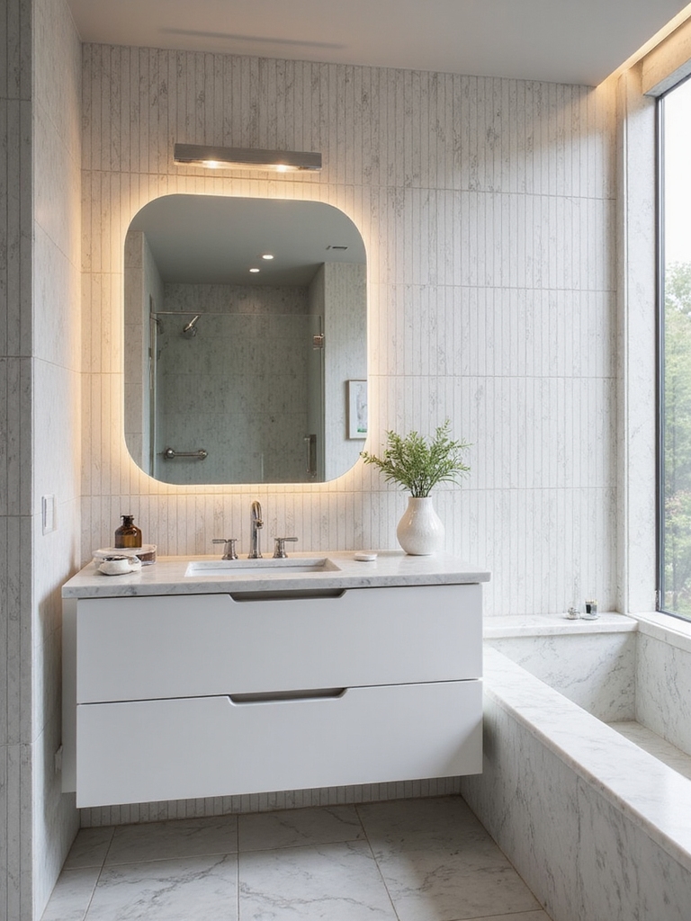 vertical patterns enhance space