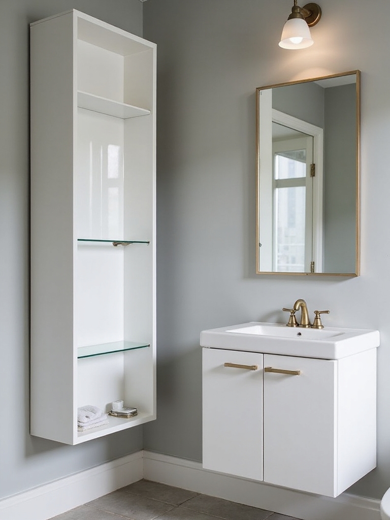 vertical storage maximizes space