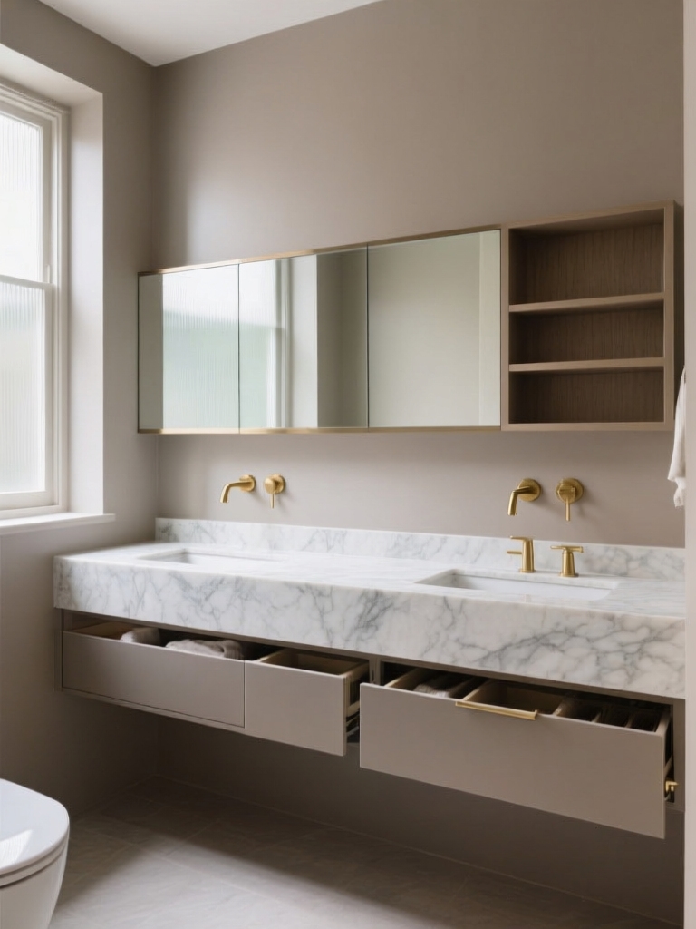vertical storage maximizes space