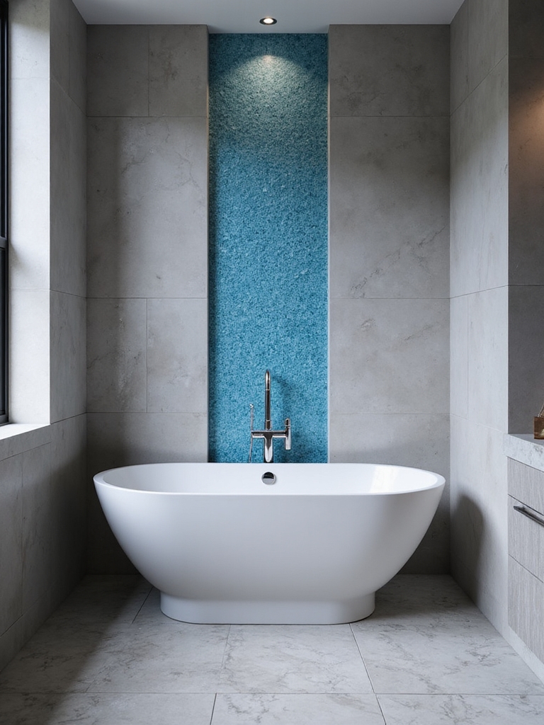 vibrant blue neutral grey