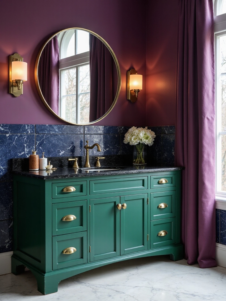 vibrant jewel tones elevate spaces