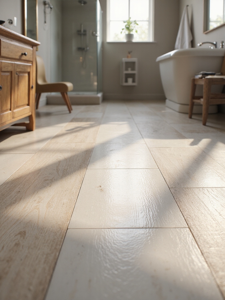 vinyl flooring for bathrooms