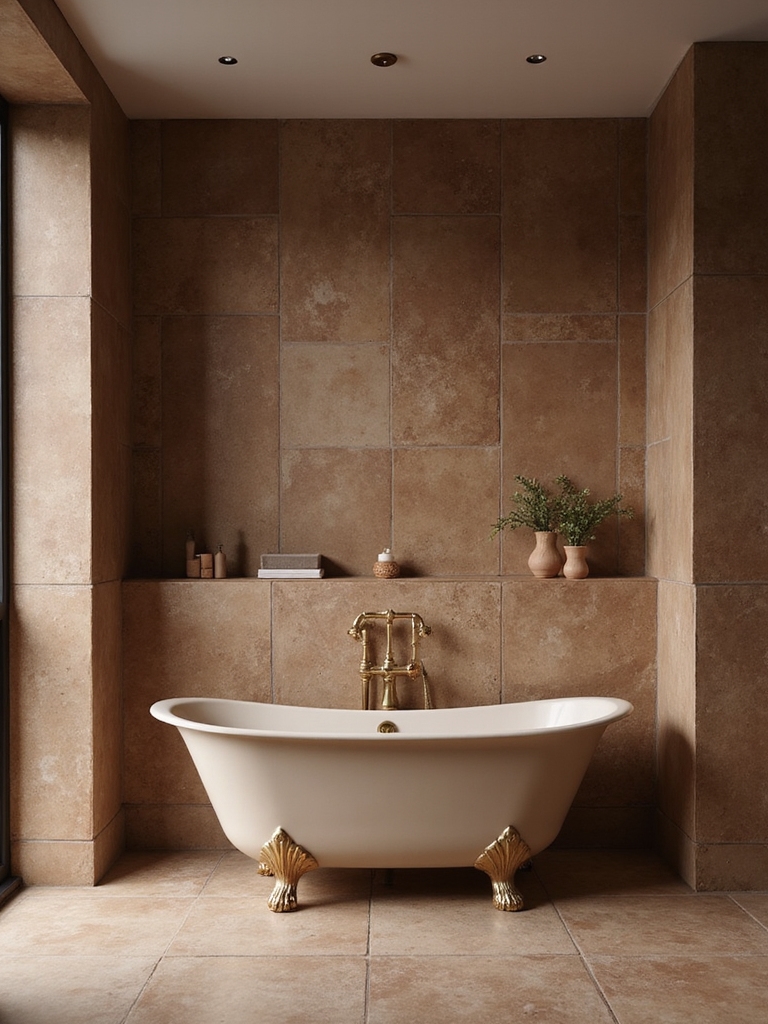 warm earthy tile elegance