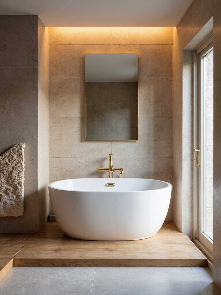warm inviting spa ambiance