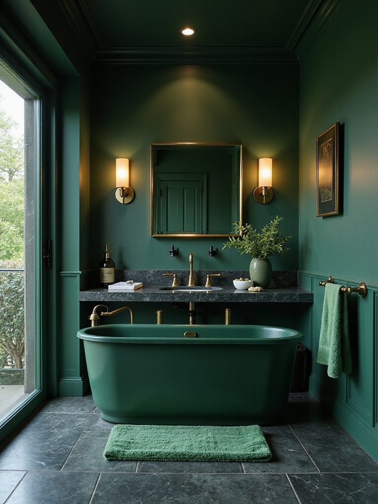 warm lighting enhances greens