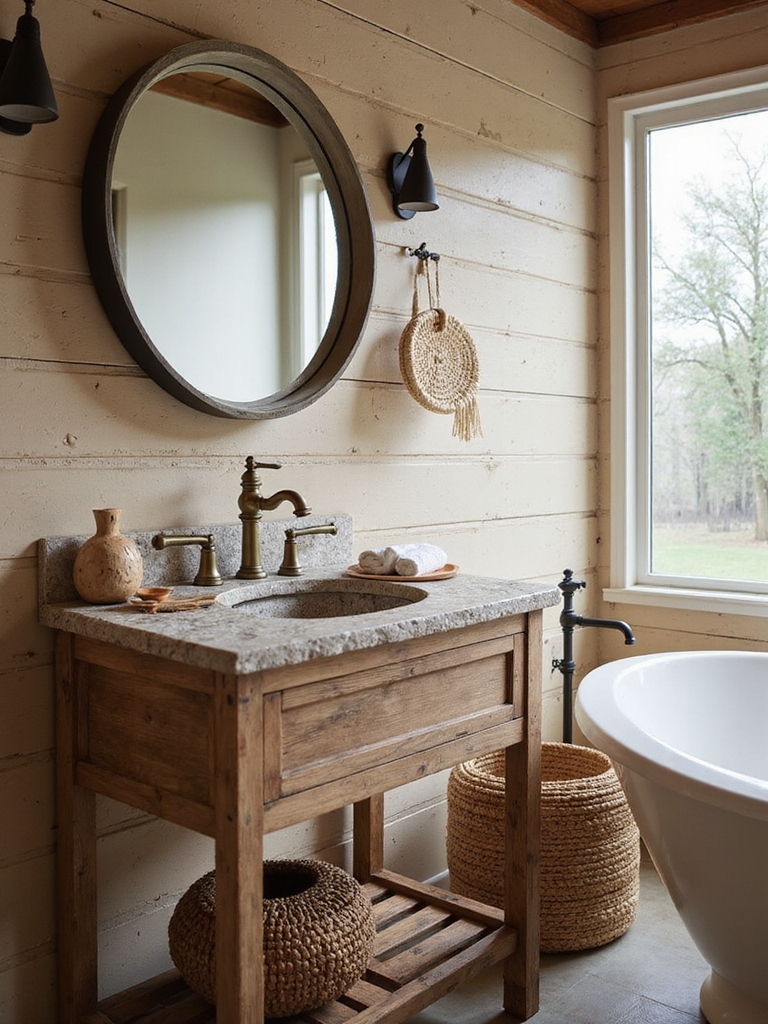 warm natural compact materials