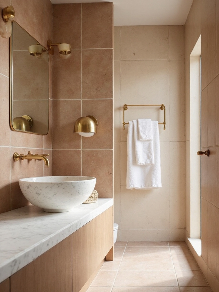warm whites enhance tan elegance