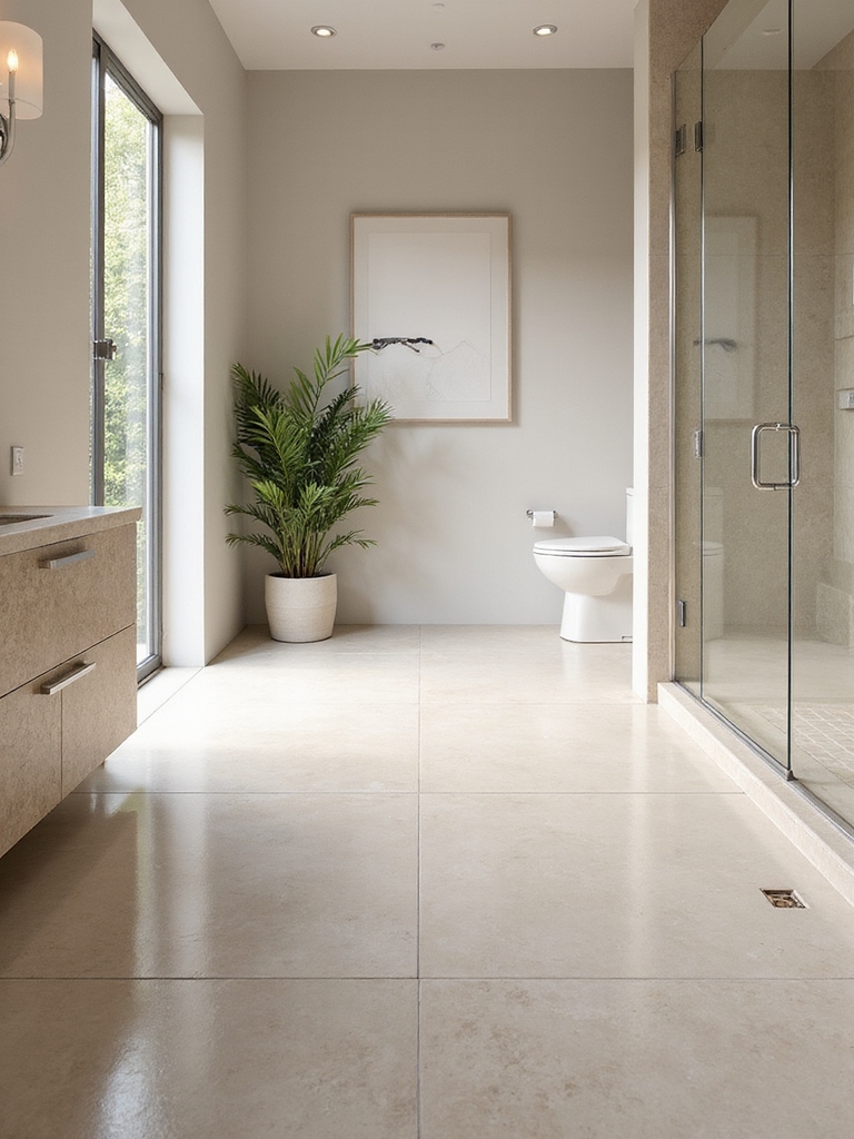 waterproof bathroom flooring systems