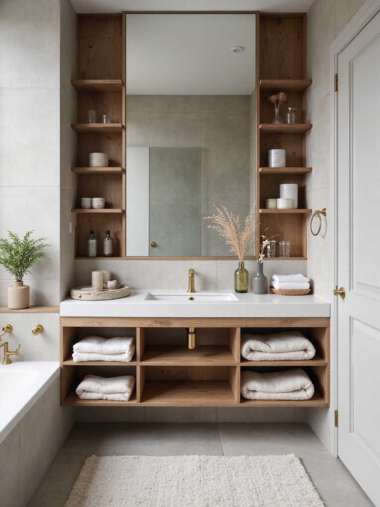 weekend bathroom storage projects