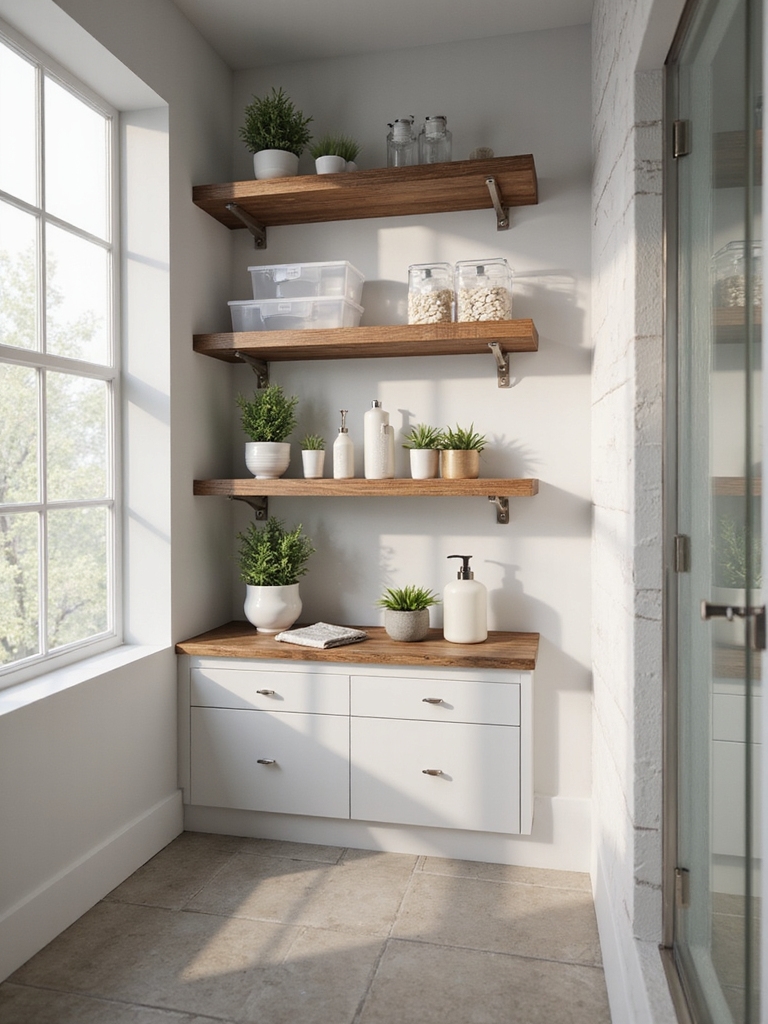 affordable diy wall shelving