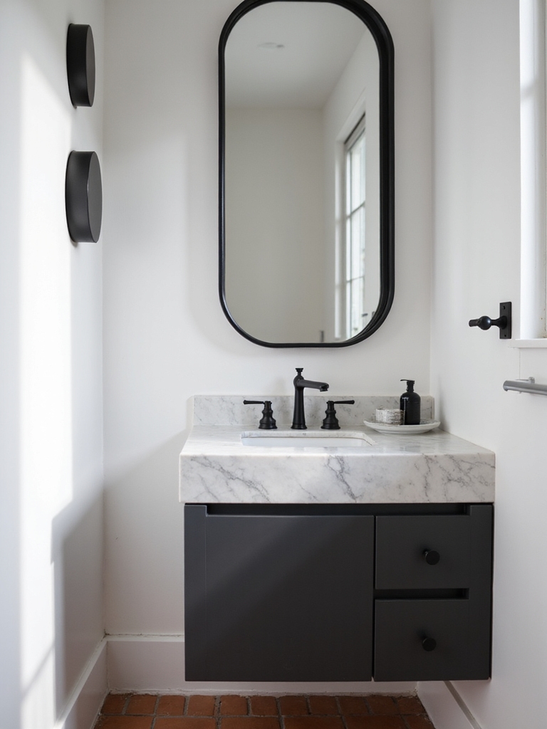 balanced elegance with contrast