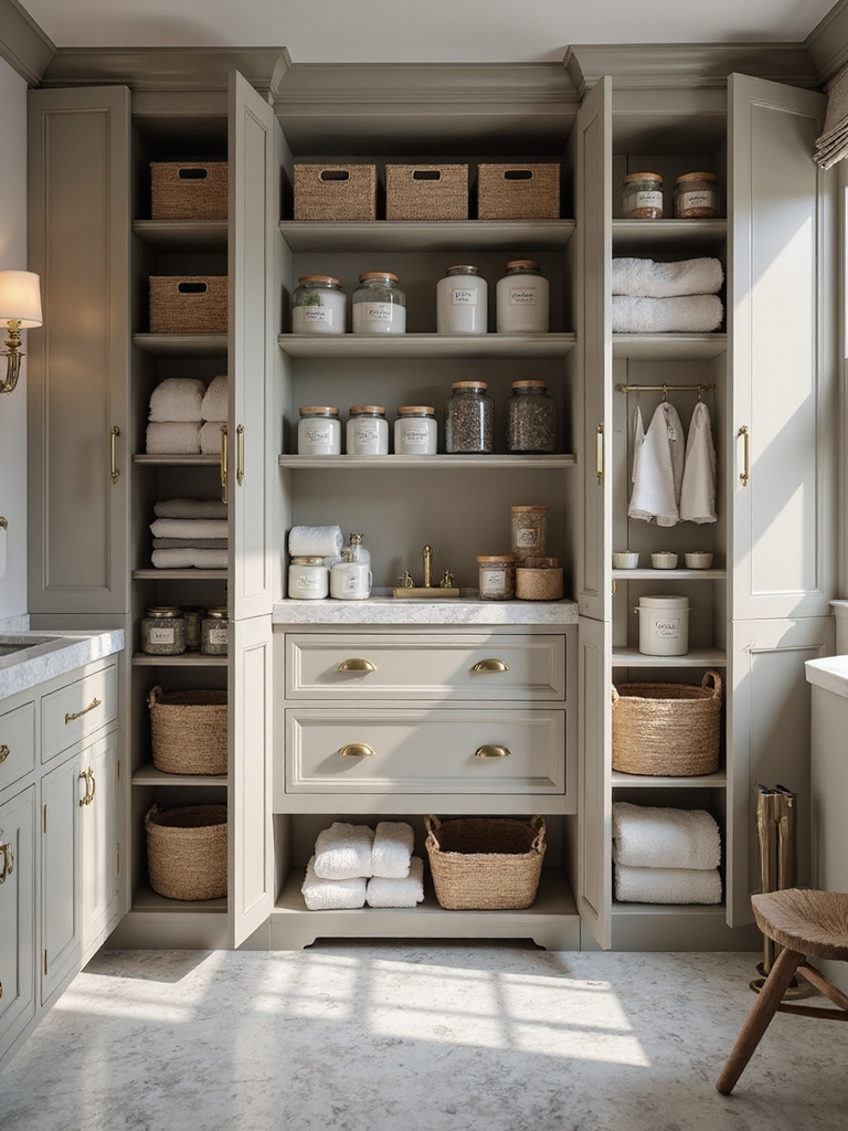 bathroom space organization strategies