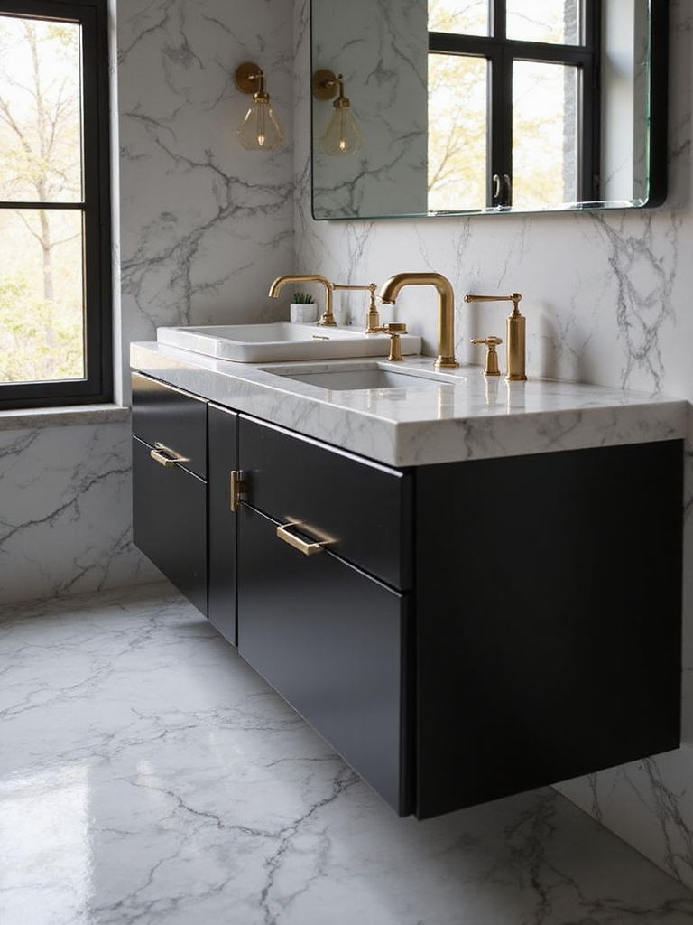 bold black and white elegance