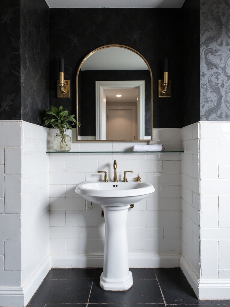bold black and white elegance