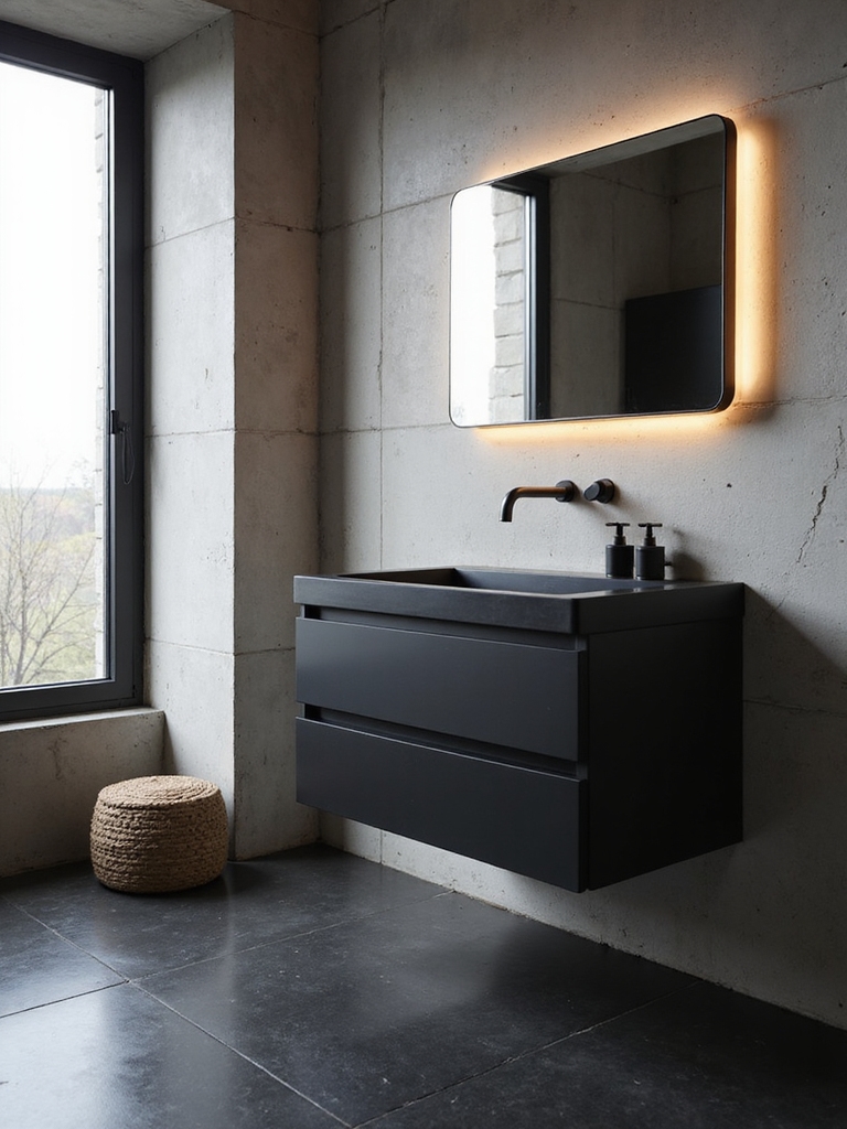 bold black fixture elegance