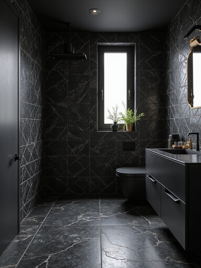 bold black tile patterns