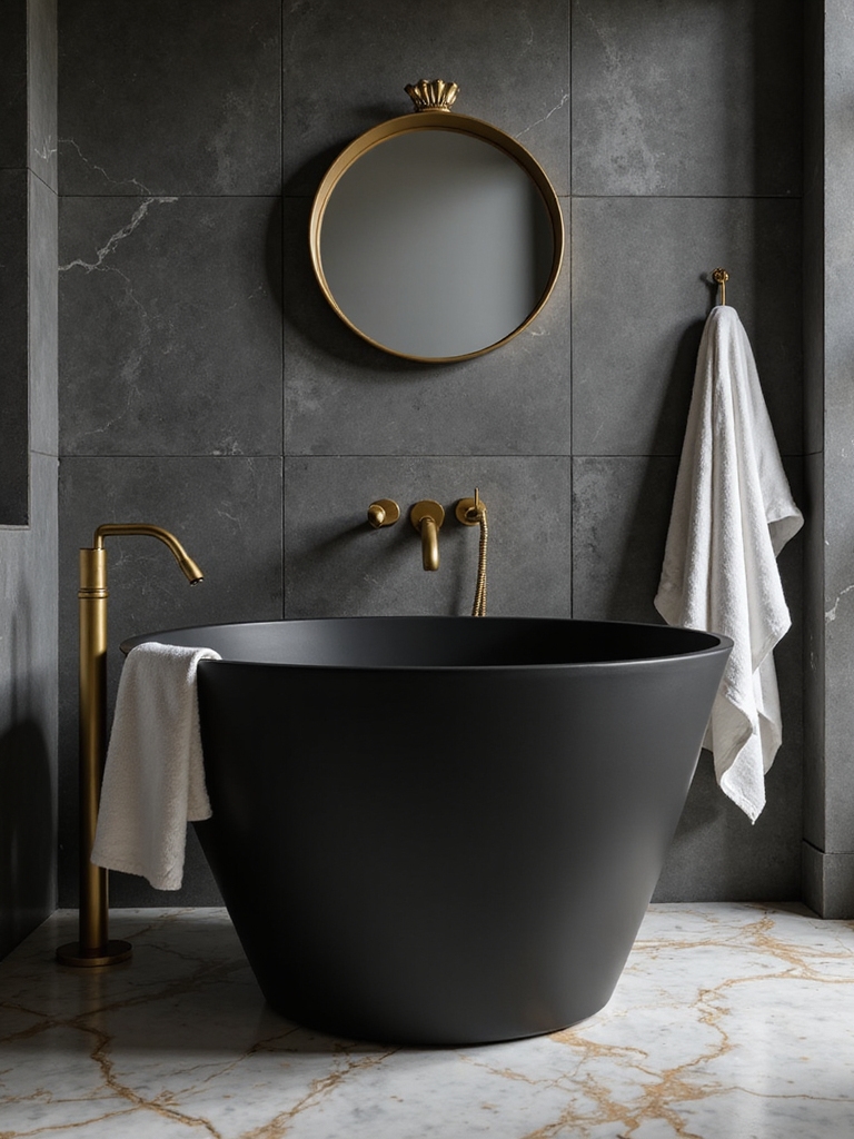 bold contrasts enhance sophistication