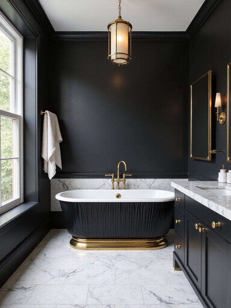 bold elegance through contrast