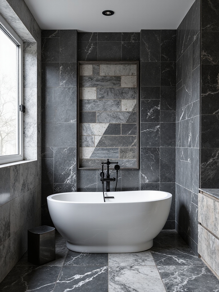 bold geometric black and white