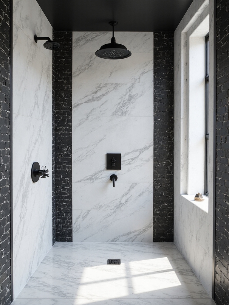 bold geometric tile contrasts