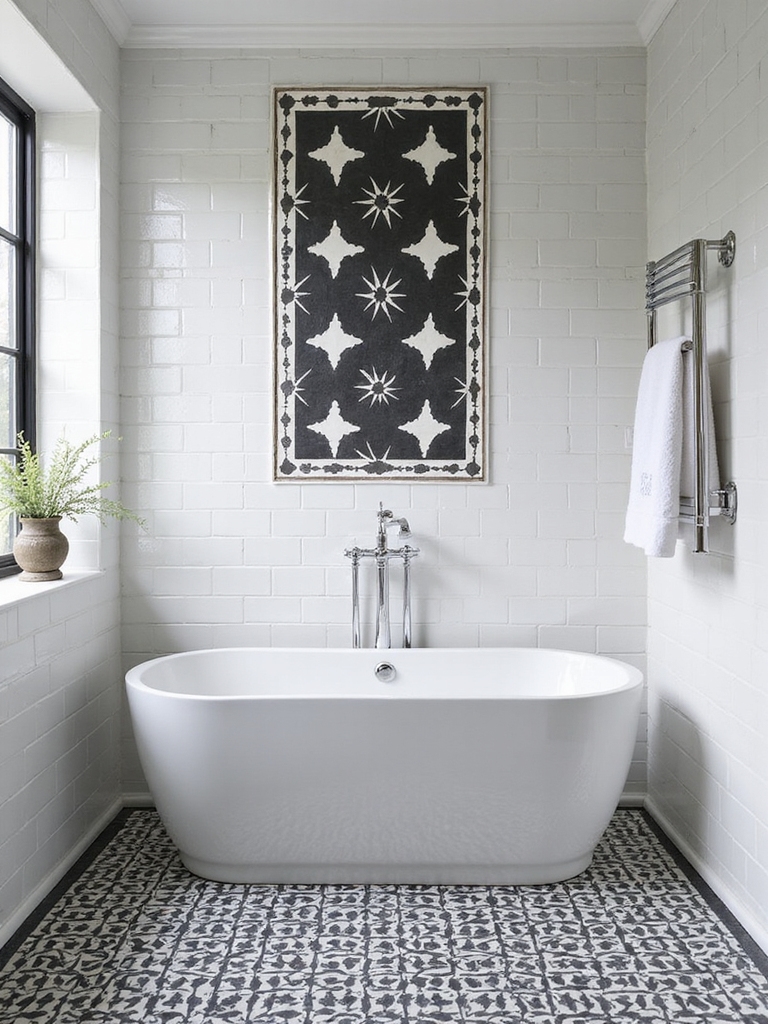 bold geometric tile designs
