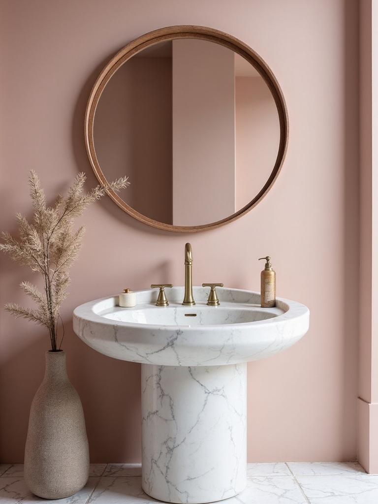 bold powder room designs
