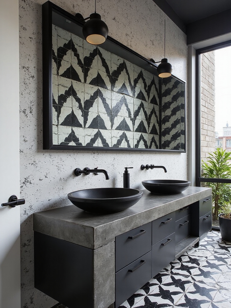 bold tiles strategic restraint