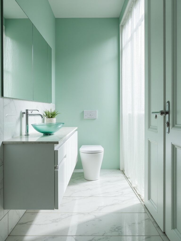 bright reflective small spaces