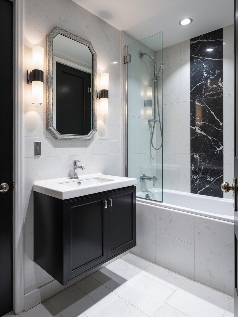 brighten space with gloss