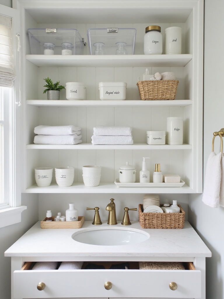 budget friendly bathroom organization solutions
