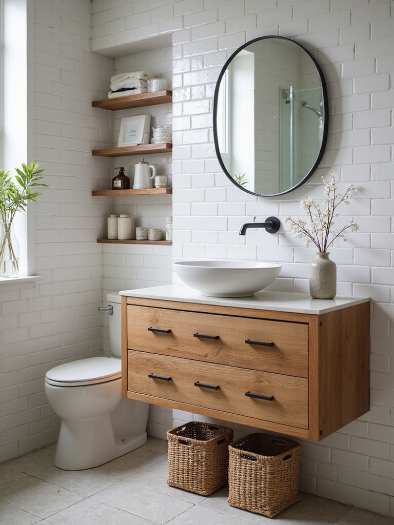 budget friendly bathroom storage solutions