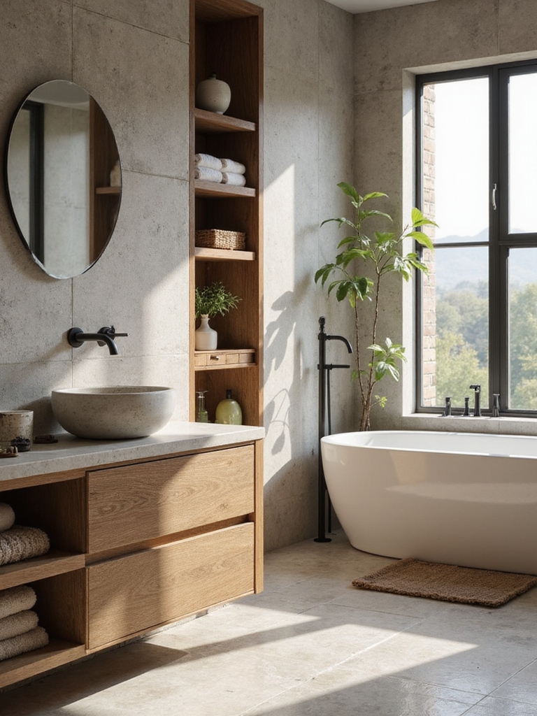 budget friendly spa bathrooms