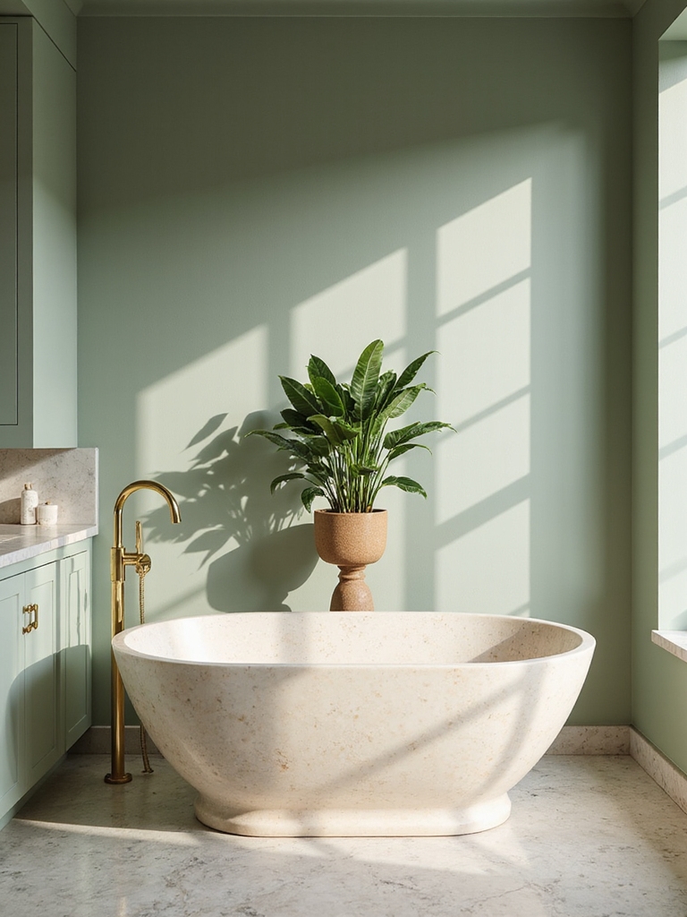 calm sophisticated bathroom sanctuary