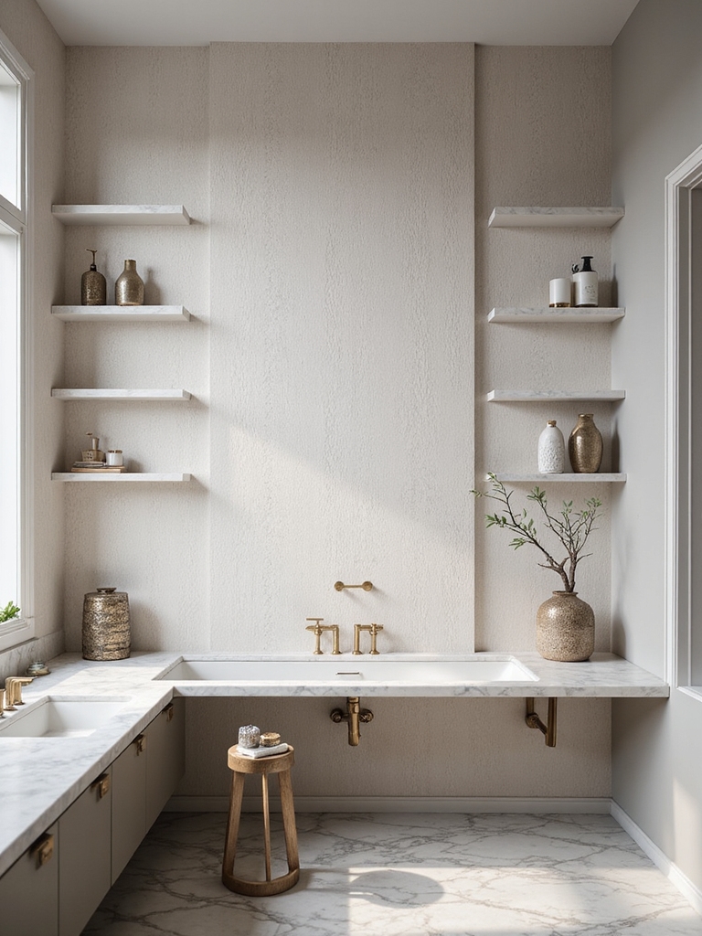 charming bathroom wallpaper designs