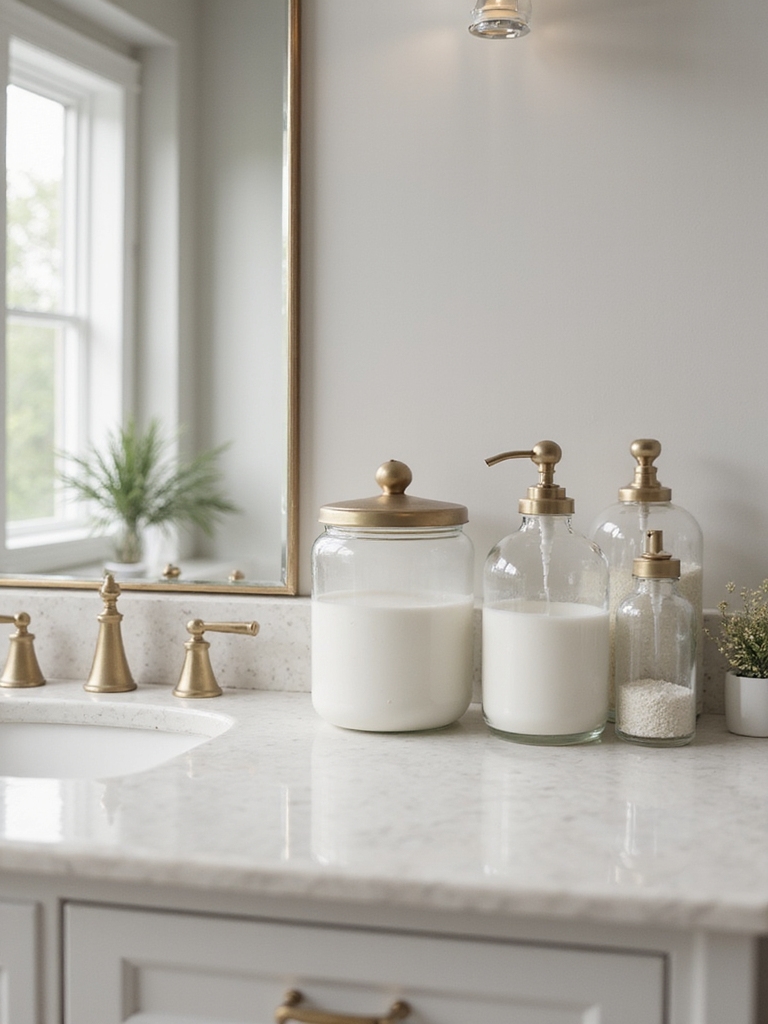 clear containers enhance organization