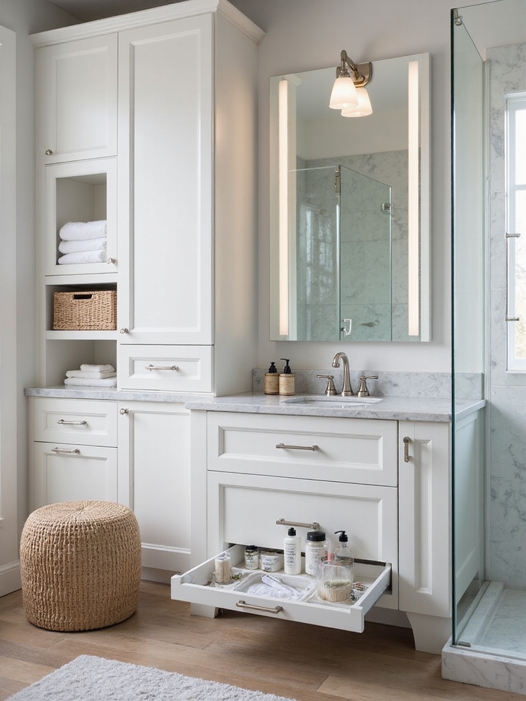 clever bathroom storage solutions