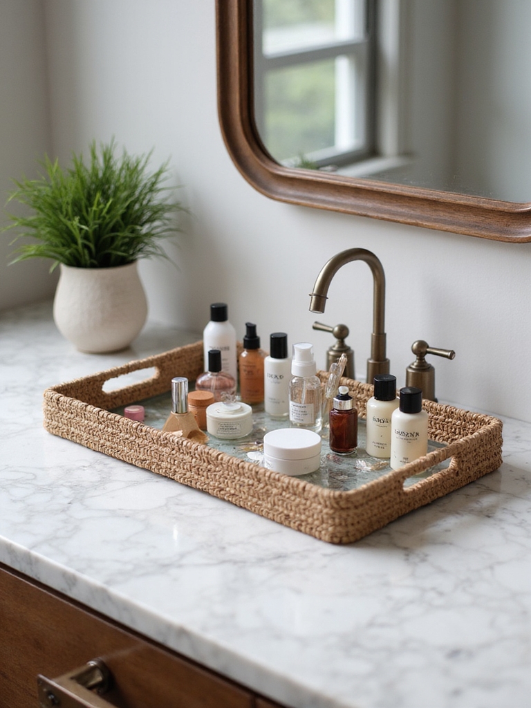 clutter free vanity organization tips