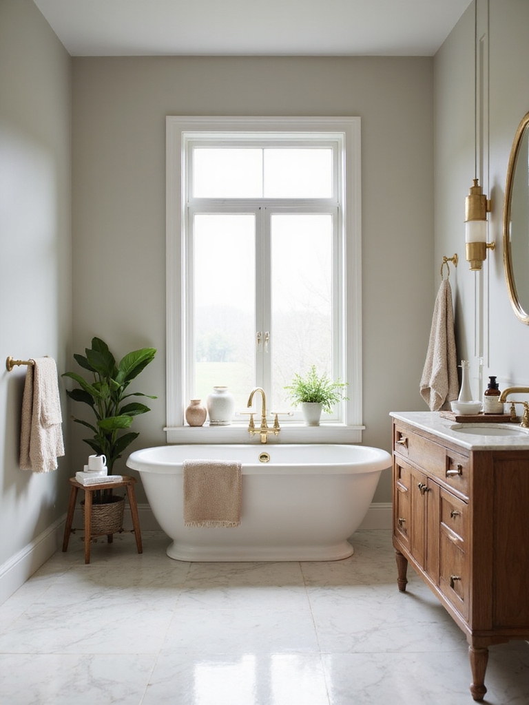 cohesive bathroom design elements