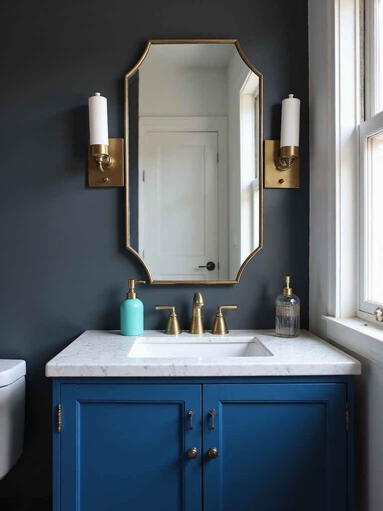 colorful accents hide messes