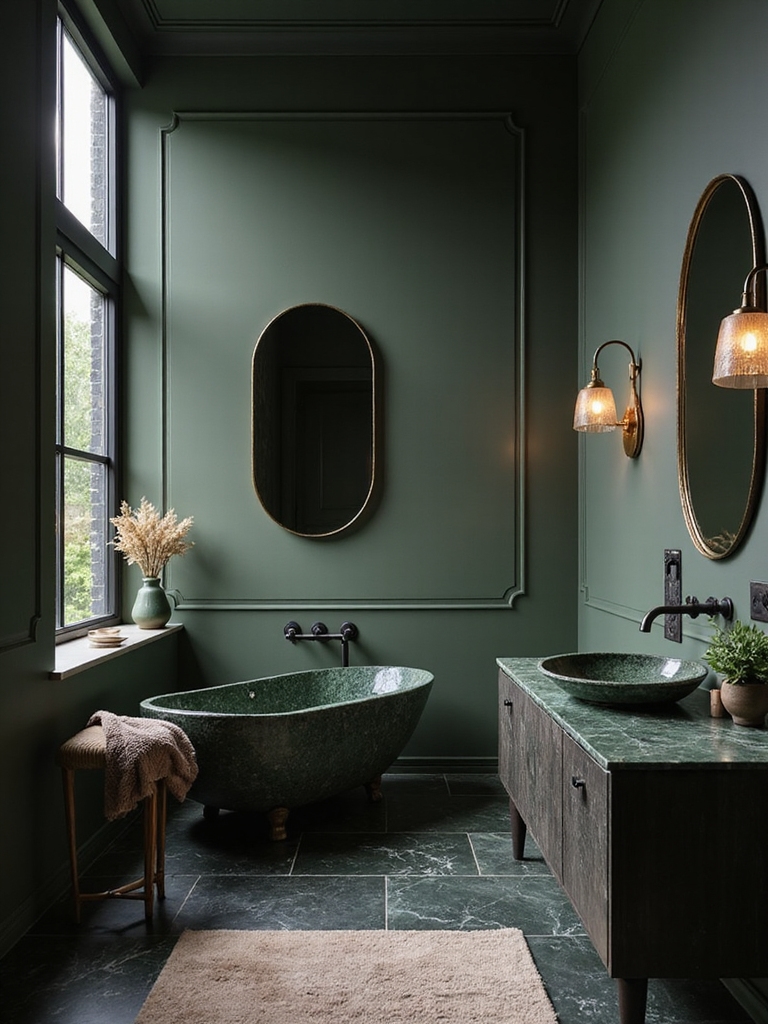 cozy luxurious bathroom textures