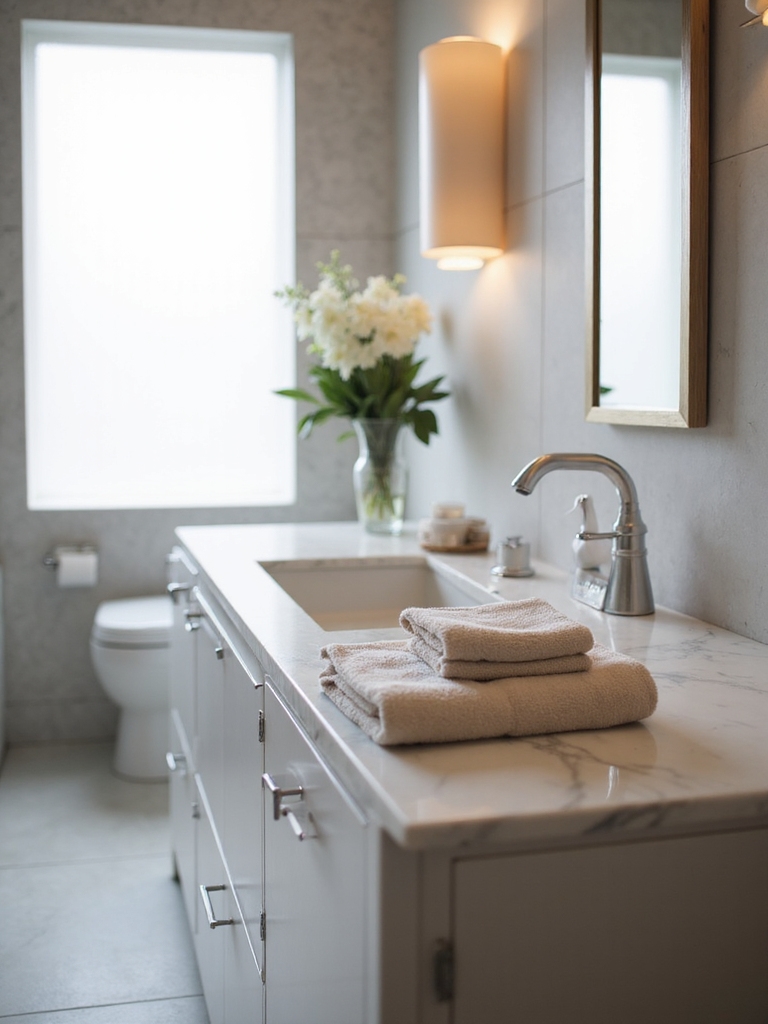 crisp towels luxurious warmth