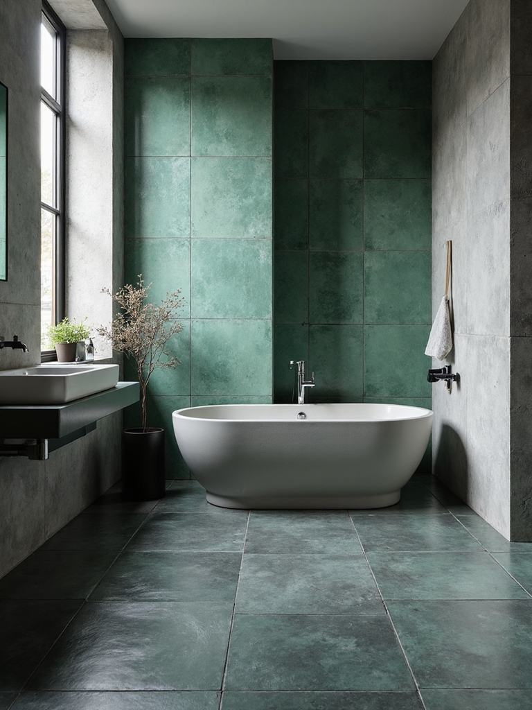 durable stylish bathroom mosaics