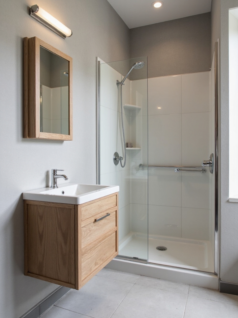 efficient small bathroom design