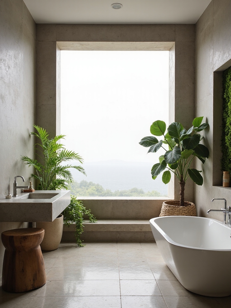 effortless biophilic spa decor