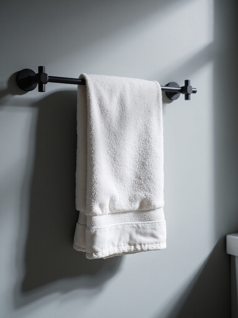 effortless minimalist towel display