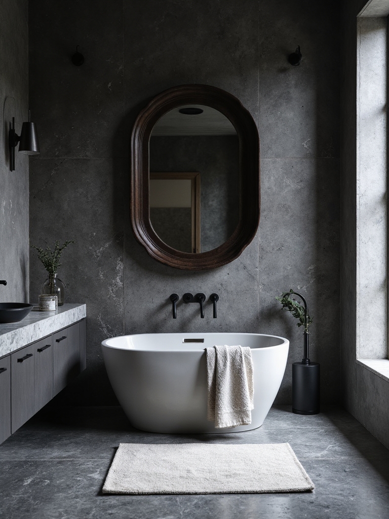 elegant dark palette finishes