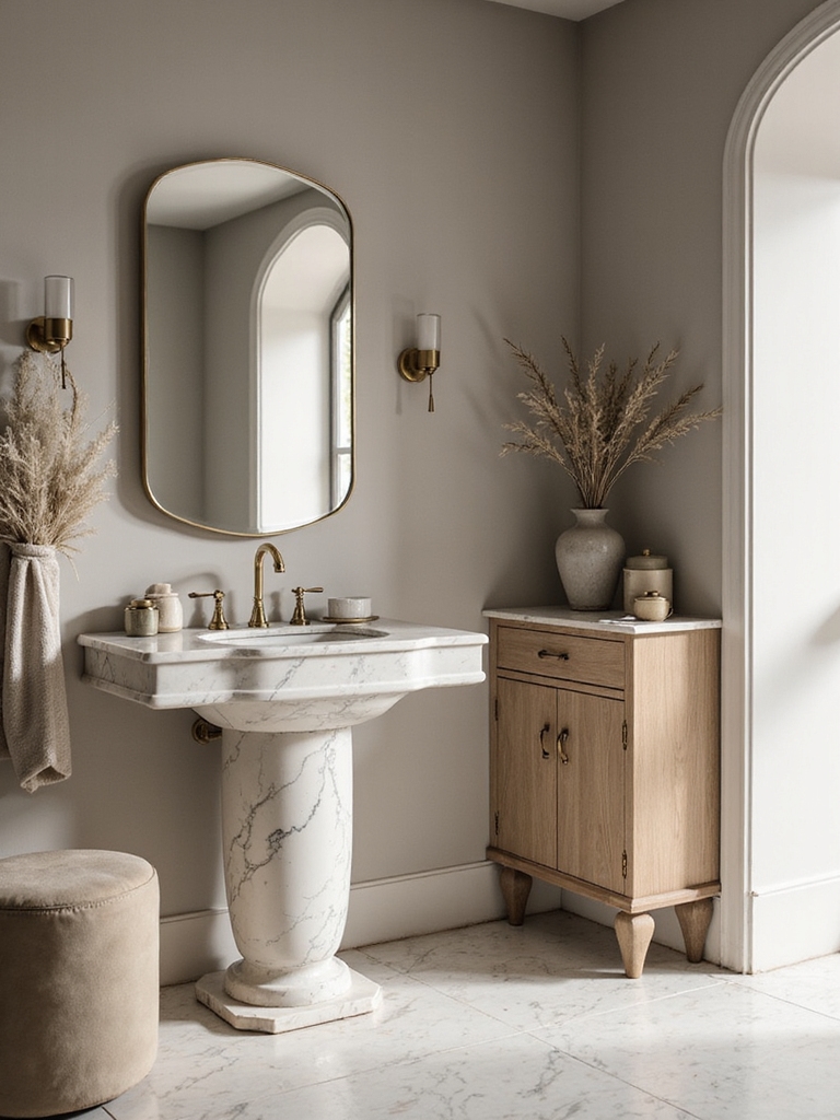 elegant functional bathroom design