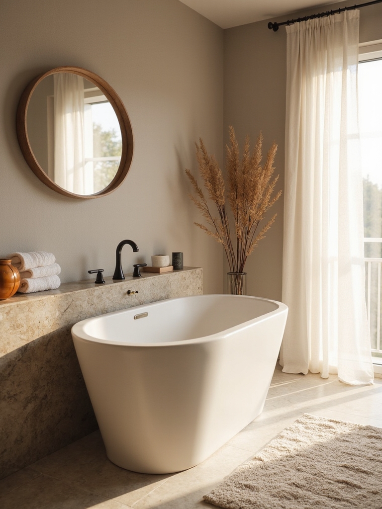 gentle warm taupe elegance