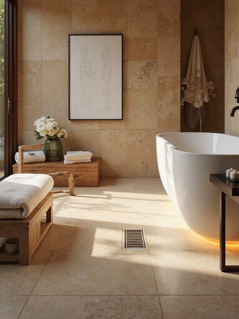 heated floors spa comfort